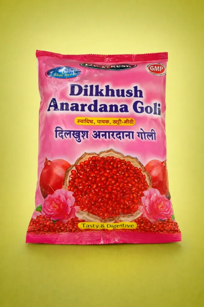 Dilkhush Anardana Goli for 500g.